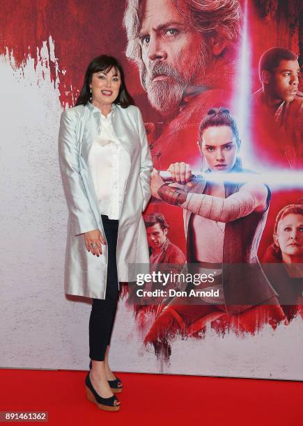 Lisa Oldfield attends Star Wars: The Last Jedi Sydney Screening Event on December 13, 2017 in Sydney, Australia.