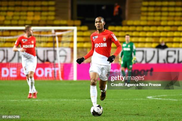 Fabinho of Monaco during the french League Cup match, Round of 16, between Monaco and Caen on December 12, 2017 in Monaco, Monaco.