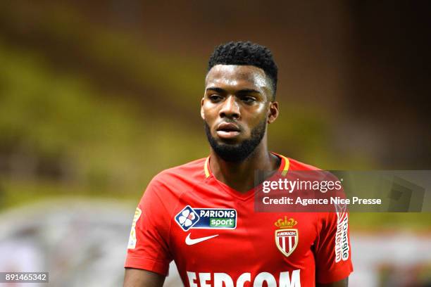 Thomas Lemar of Monaco during the french League Cup match, Round of 16, between Monaco and Caen on December 12, 2017 in Monaco, Monaco.