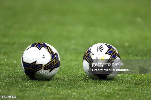 Official Ball during the french League Cup match, Round of 16, between Toulouse and Bordeaux on December 12, 2017 in Toulouse, France.