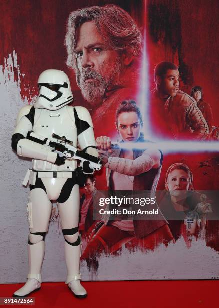 Melina Vidler attends Star Wars: The Last Jedi Sydney Screening Event on December 13, 2017 in Sydney, Australia.