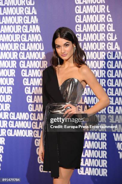Estela Grande attend the Glamour Magazine Awards and 15th anniversary dinner at The Ritz Hotel on December 12, 2017 in Madrid, Spain.