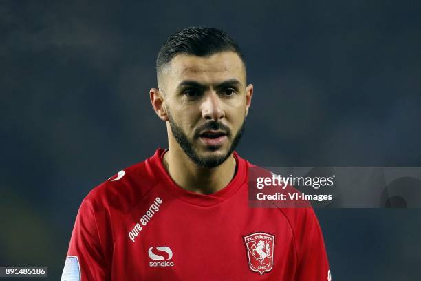 Oussama Assaidi of FC Twente during the Dutch Eredivisie match between NAC Breda and FC Twente Enschede at the Rat Verlegh stadium on December 12,...