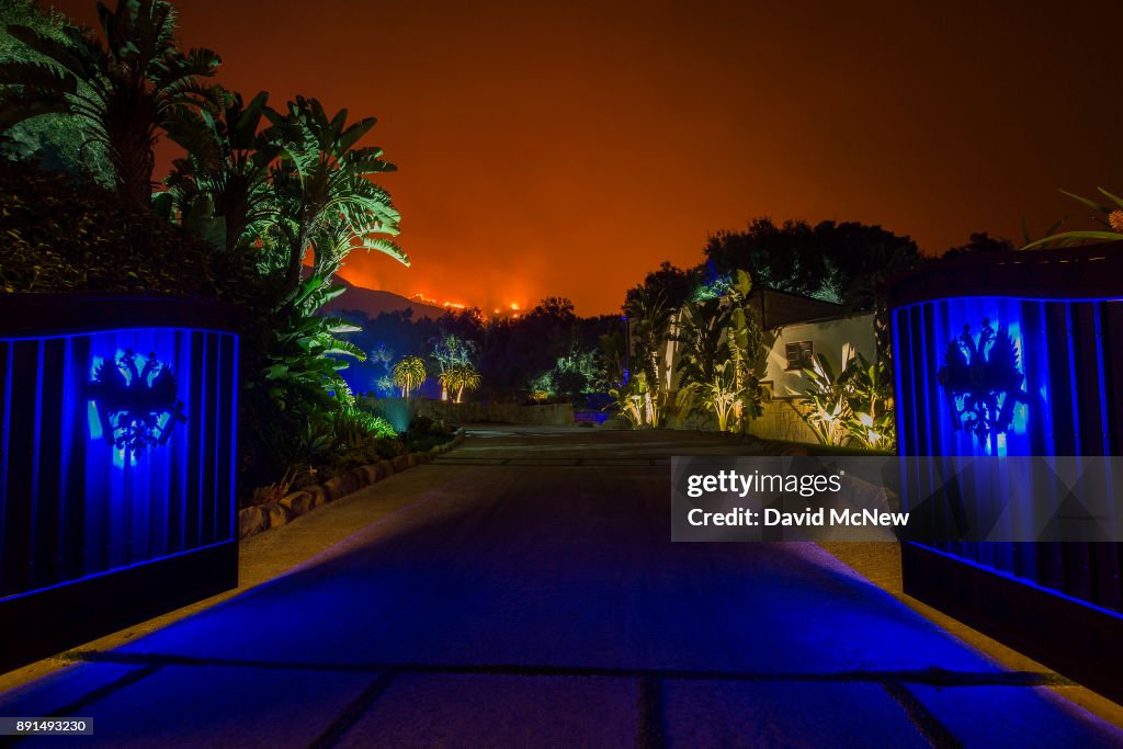 Massive Thomas Fire Threatens Santa Barbara County