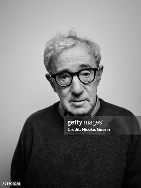 Filmmaker Woody Allen is photographed on November 23, 2017 in Paris, France.