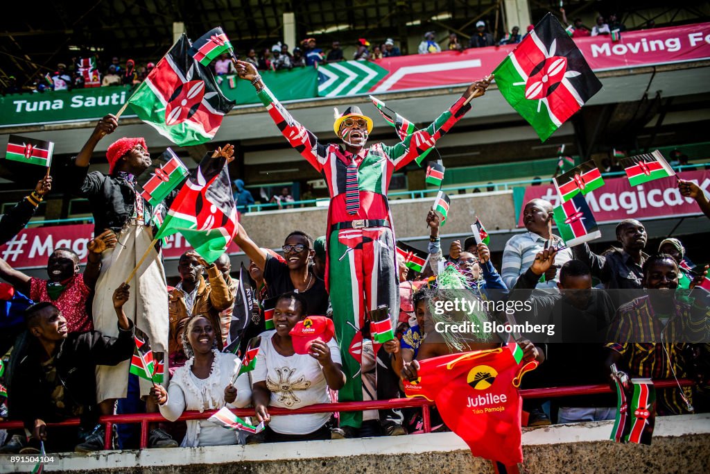 Kenyan President Uhuru Kenyatta Attends Jamhuri Day Celebrations