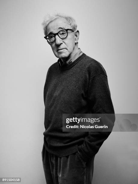 Filmmaker Woody Allen is photographed on November 23, 2017 in Paris, France.