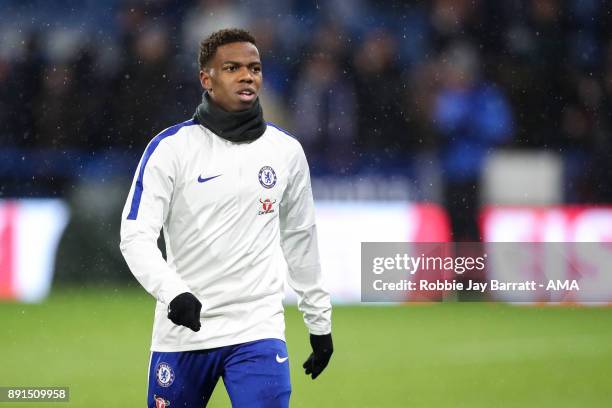 Charly Musonda of Chelsea during the Premier League match between Huddersfield Town and Chelsea at John Smith's Stadium on December 12, 2017 in...
