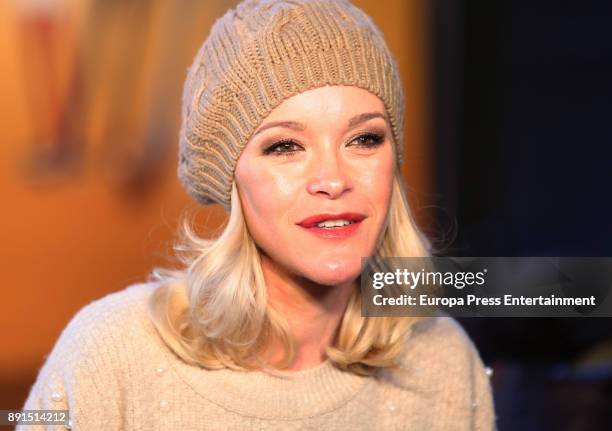 Maria Esteve attends the Presentation of 'Sabuesos' TVE during Mim Series Festival on December 12, 2017 in Madrid, Spain.