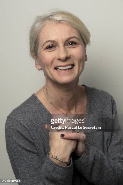 Journalist Emmanuelle Grossir attends the Paris Luxury Summit 2017 at Theatre Des Sablons on December 12, 2017 in Neuilly-sur-Seine, France.