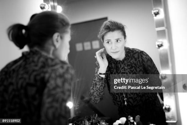 Managing Director Blue 449 Publicis Media, Beatrice Imbert-Forgeot attends the Paris Luxury Summit 2017 at Theatre Des Sablons on December 12, 2017...