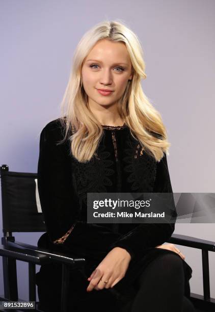 Emily Berrington stars of BBC One's The Miniaturist, during a BUILD panel discussion on December 13, 2017 in London, England.