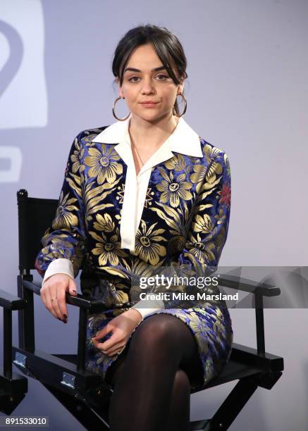 Hayley Squires stars of BBC One's The Miniaturist, during a BUILD panel discussion on December 13, 2017 in London, England.