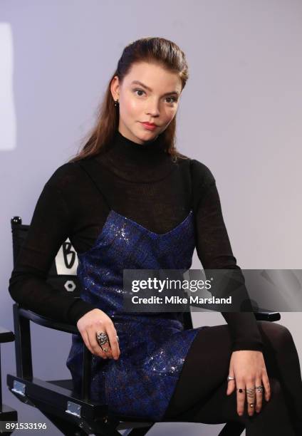 Anya Taylor Joy stars of BBC One's The Miniaturist, during a BUILD panel discussion on December 13, 2017 in London, England.