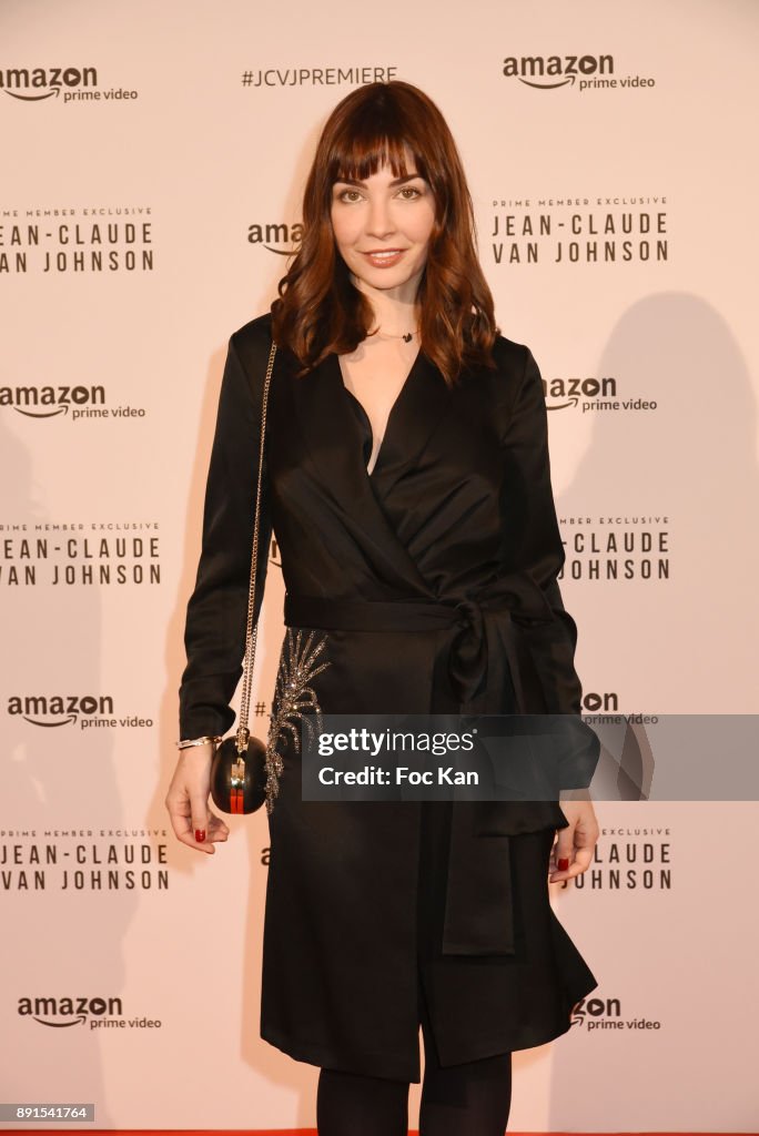 Alix Benezech attends the Amazon TV Serie "Jean Claude Van Jonhson