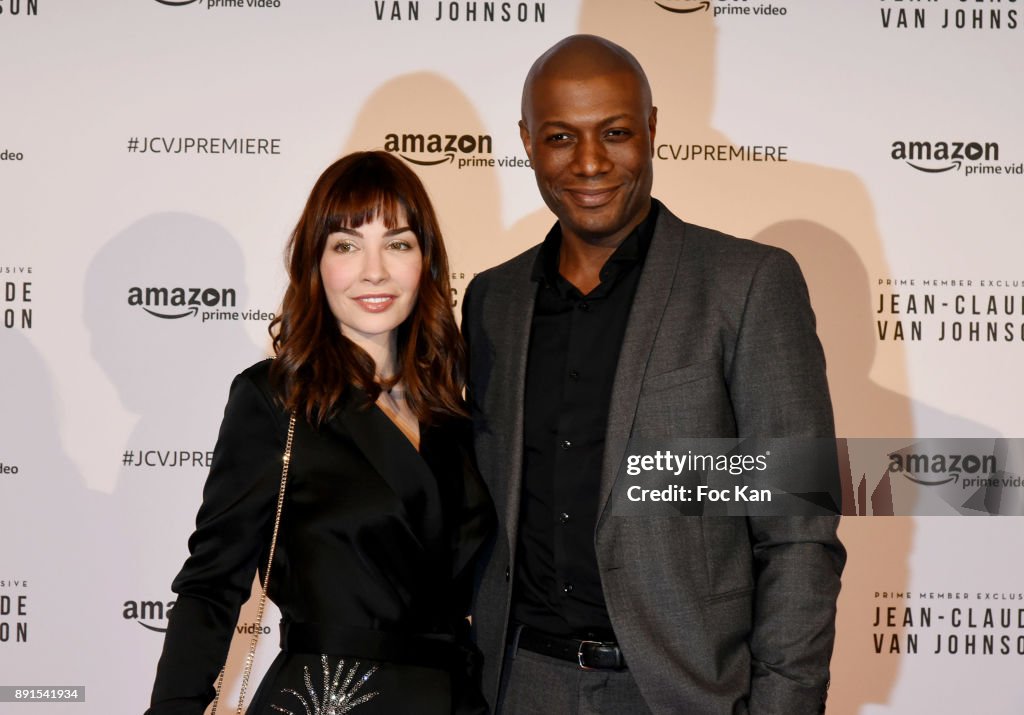 Alix Benezech and Harry RoselmackÊattend the Amazon TV Serie "Jean