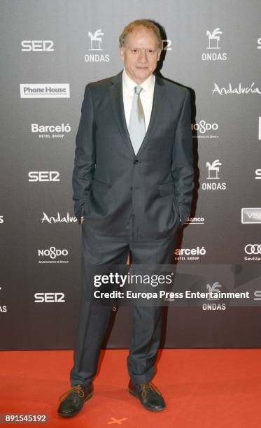 Nancho Novo attend the 63th Ondas Gala Awards 2016 at the FIBES on December 12, 2017 in Seville, Spain.