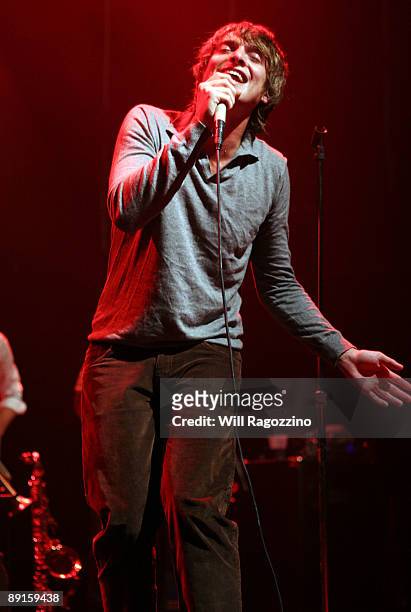 Paolo Nutini performs at Terminal 5 on July 21, 2009 in New York City.