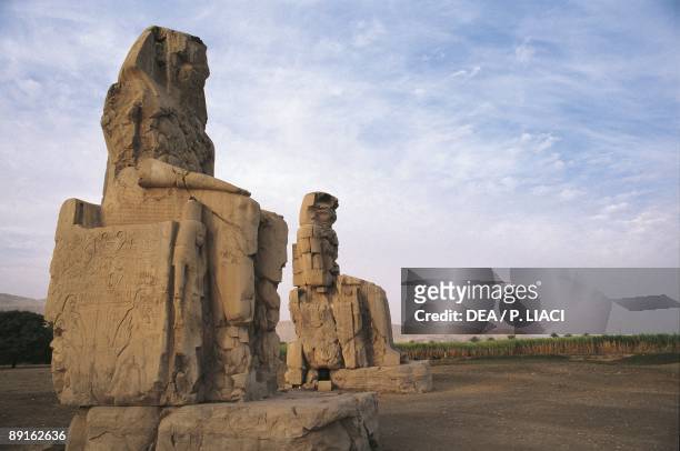 Egypt, Ancient Thebes, Colossi of Memnon