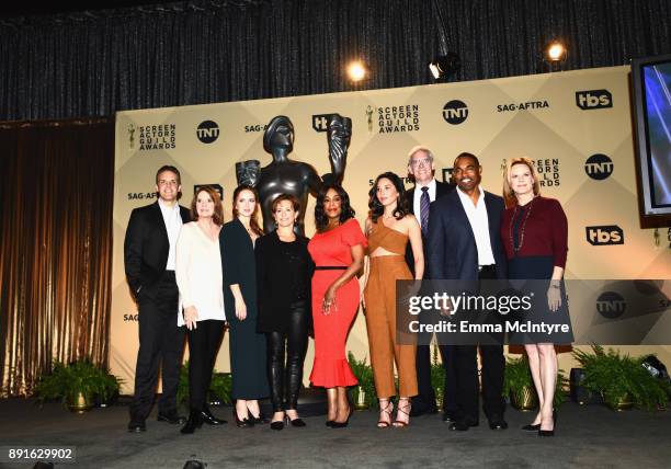 Awards Committee Member, Woody Schultz, SAG Awards Executive Producer, Kathy Connell, SAG Awards Committee Member, Elizabeth McLaughlin, SAG-AFTRA...