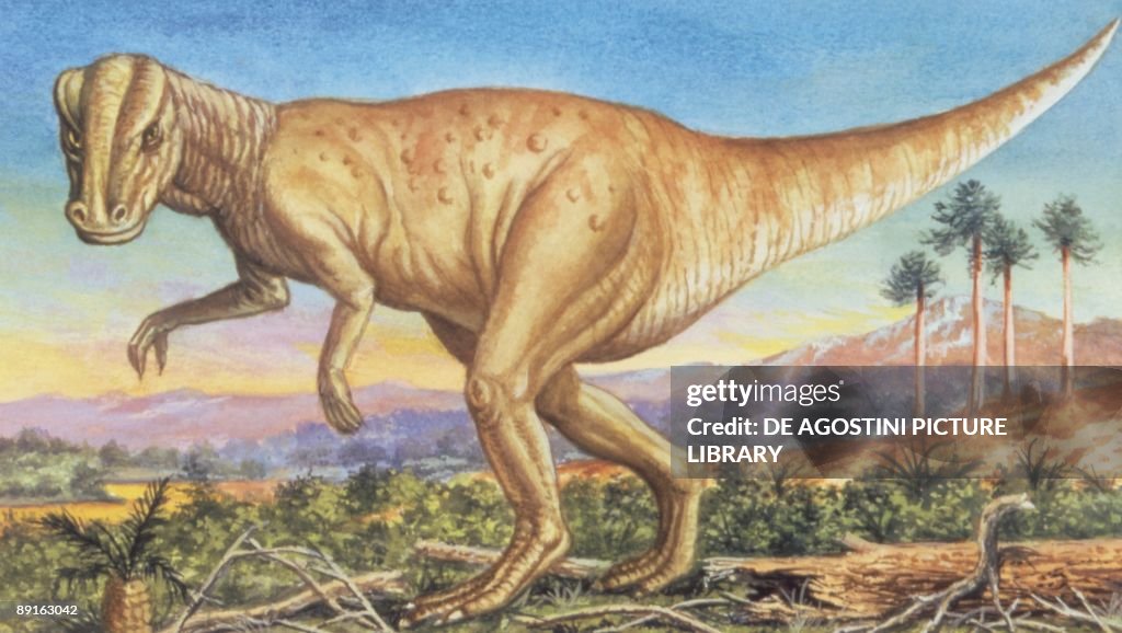 Illustration of Hadrosaurus