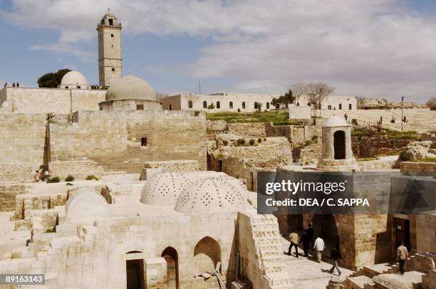 Syria - Aleppo. Historical Aleppo. UNESCO World Heritage List, 1986. Citadel, 13th century. Royal Palace