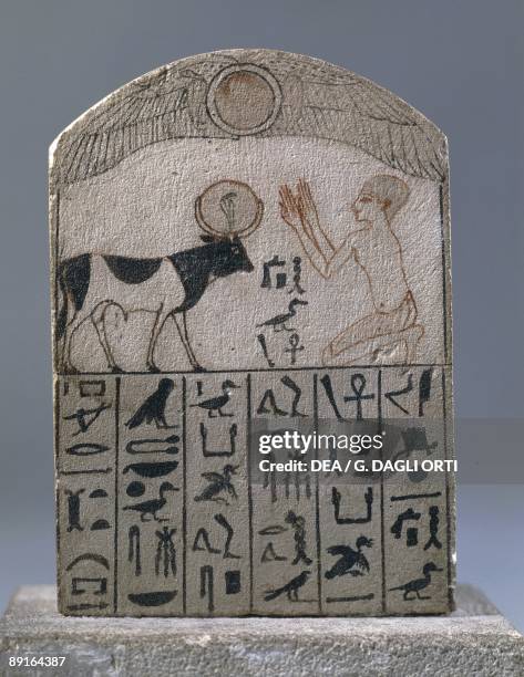 Serapeum stele of Apis bull