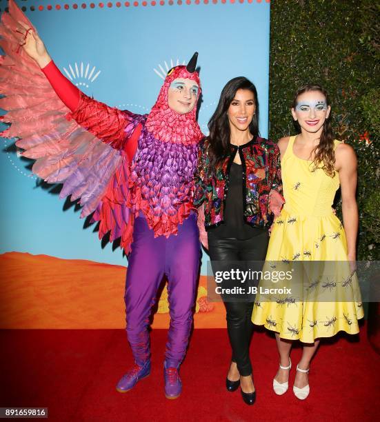 Adrianna Costa attends Cirque du Soleil presents the Los Angeles premiere event of 'Luzia' at Dodger Stadium on December 12, 2017 in Los Angeles,...