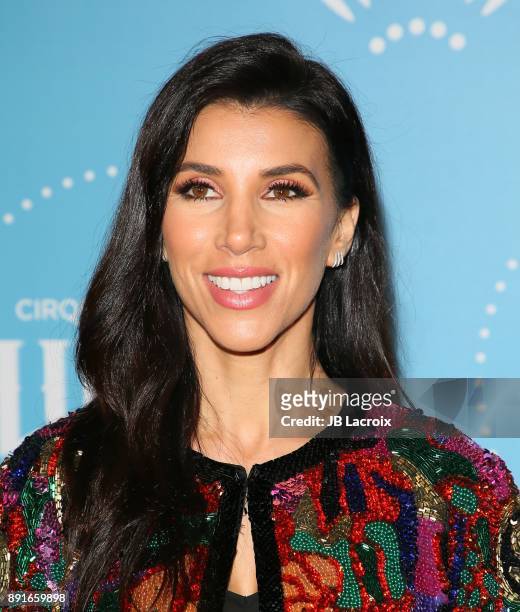 Adrianna Costa attends Cirque du Soleil presents the Los Angeles premiere event of 'Luzia' at Dodger Stadium on December 12, 2017 in Los Angeles,...