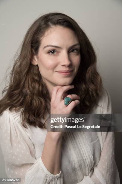 Euronews, Ines Freyssinet attends Paris Luxury summit at Theatre Des Sablons on December 12, 2017 in Neuilly-sur-Seine, France.