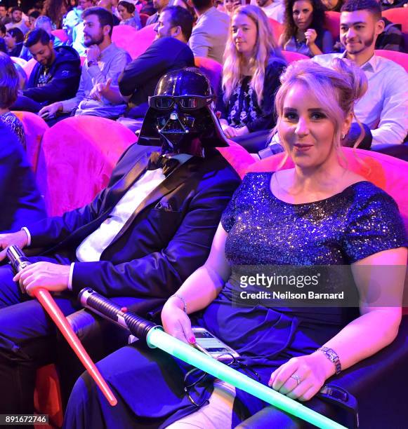 General view of guests at the "Star Wars: The Last Jedi" Closing Night Gala on day eight of the 14th annual Dubai International Film Festival held at...