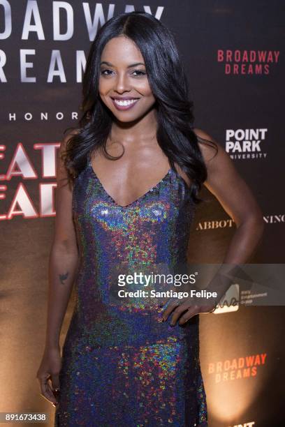 Adrienne Warren attends the 10th Annual Broadway Dreams Supper at The Plaza Hotel on December 12, 2017 in New York City.