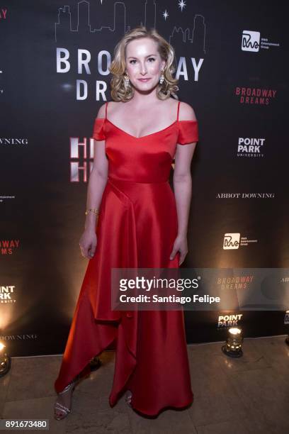 Ginna Le Vine attends the 10th Annual Broadway Dreams Supper at The Plaza Hotel on December 12, 2017 in New York City.