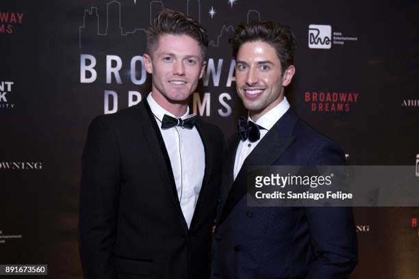 Spencer Liff and Nick Adams attend the 10th Annual Broadway Dreams Supper at The Plaza Hotel on December 12, 2017 in New York City.
