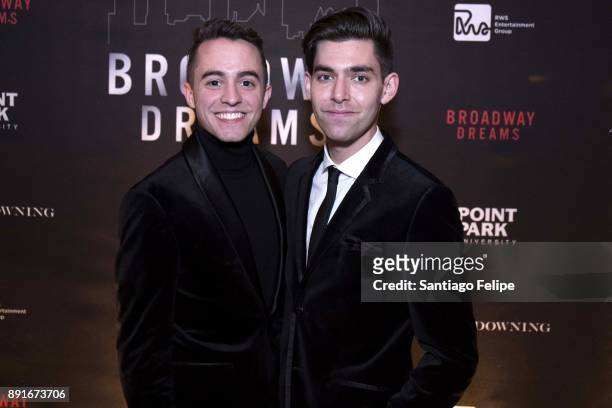 Sam Yabrow and Matt Rodin attend the 10th Annual Broadway Dreams Supper at The Plaza Hotel on December 12, 2017 in New York City.