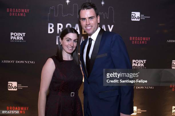 Meghan Murphy and Ryan Stana attend the 10th Annual Broadway Dreams Supper at The Plaza Hotel on December 12, 2017 in New York City.