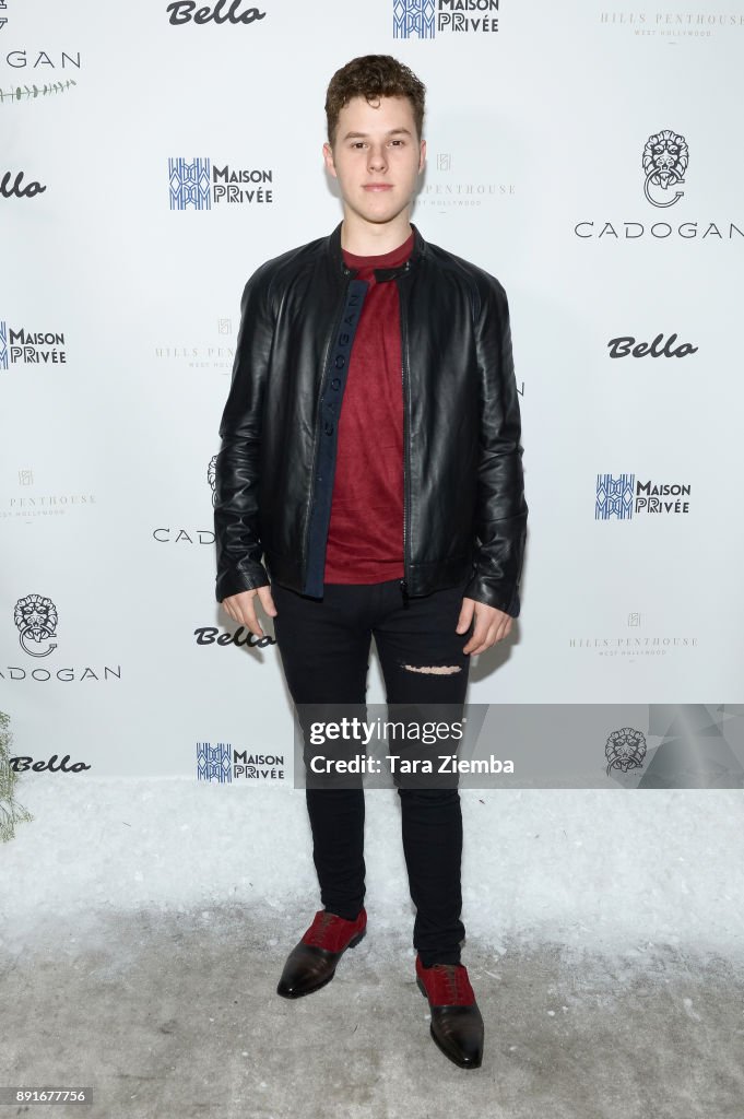 Bello Magazine's December Issue Launch Party With "Modern Family" Star Nolan Gould