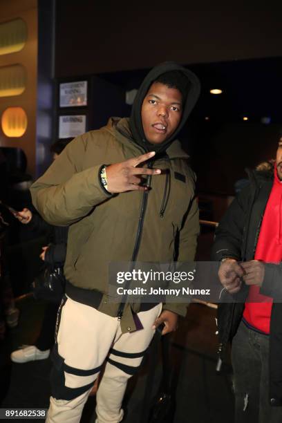 Tank God attends PlayStation Theater on December 12, 2017 in New York City.