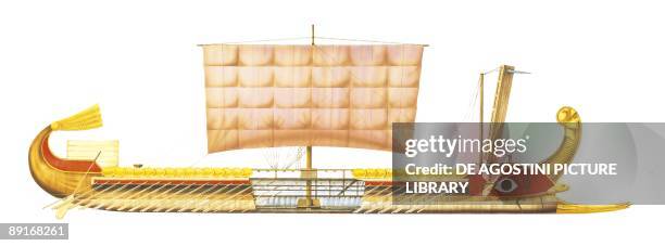 Trireme Graphics Trireme Photos and Premium High Res Pictures - Getty Images