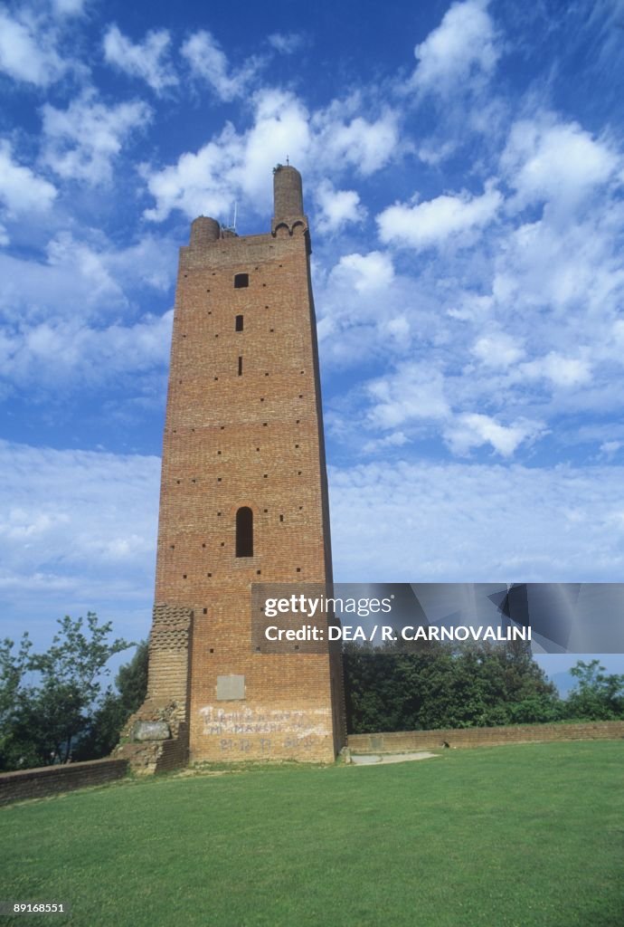 Italy, Tuscany region, San Miniato (Pistoia province). Tower of Frederick