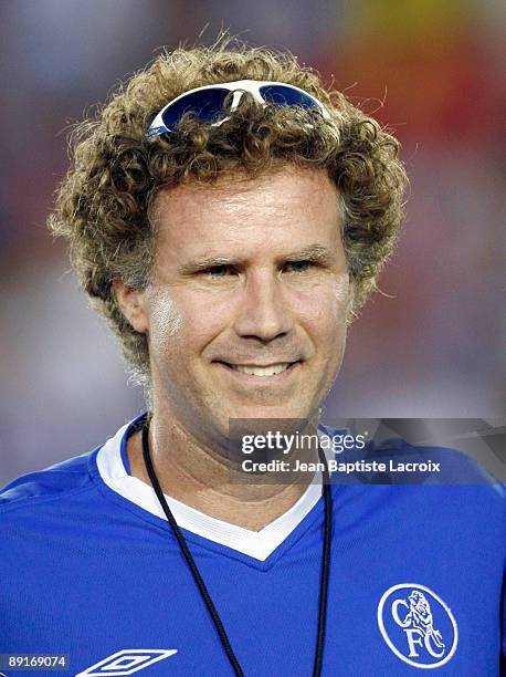 Will Ferrell attends the World Football Challenge between Chelsea and Inter Milan at Rose Bowl on July 21, 2009 in Pasadena, California.