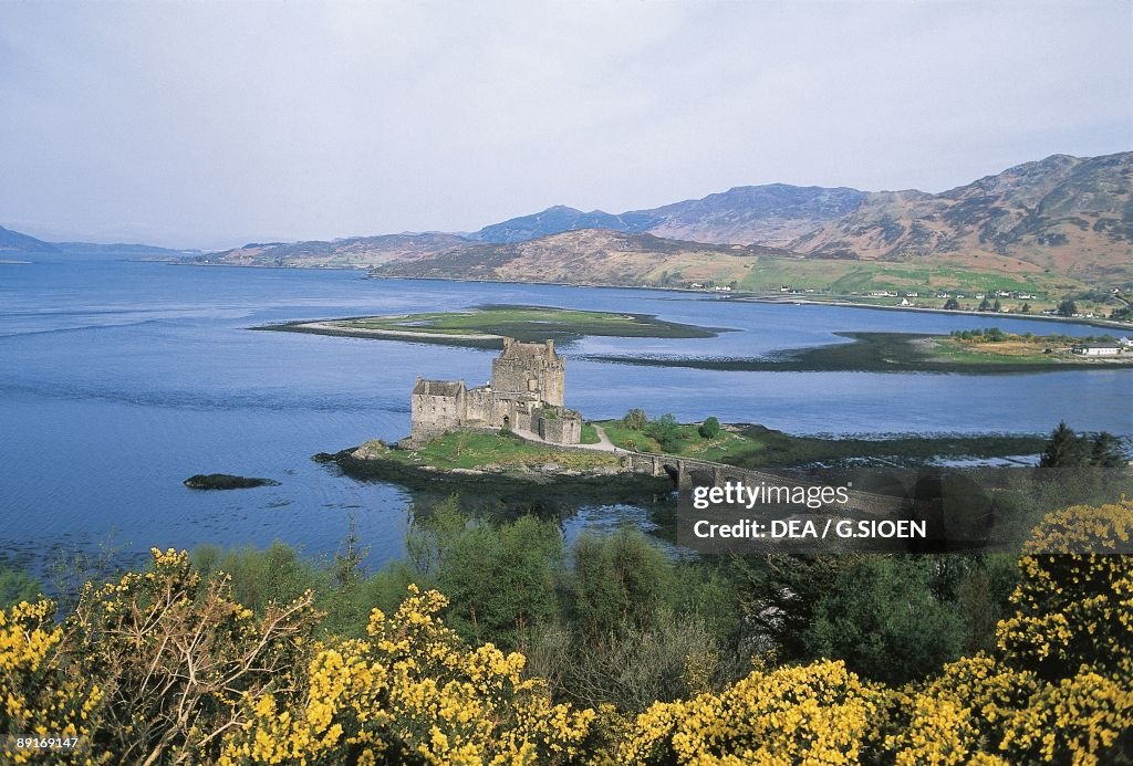United Kingdom, Great Britain, West coast of Scotland, Kyle of Lochalsh, Eilean Donan castle
