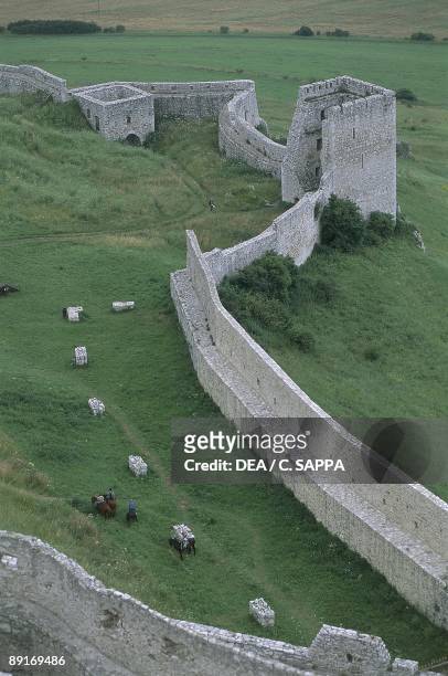 Slovakia, Presov region, District of Levoca, Spis castle, Spissky Hrad