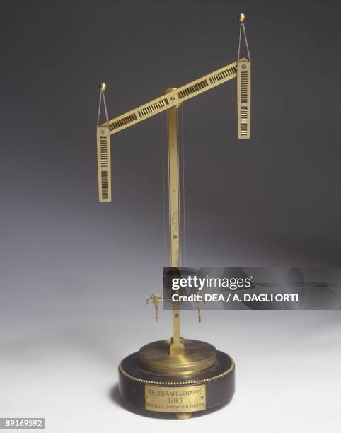 Chappe Telegraph Photos and Premium High Res Pictures - Getty Images
