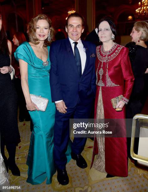 Margo Langenberg, R. Couri Hay and Mary McFadden attend Casita's Fiesta 2017! at The Plaza Hotel on October 17, 2017 in New York City.