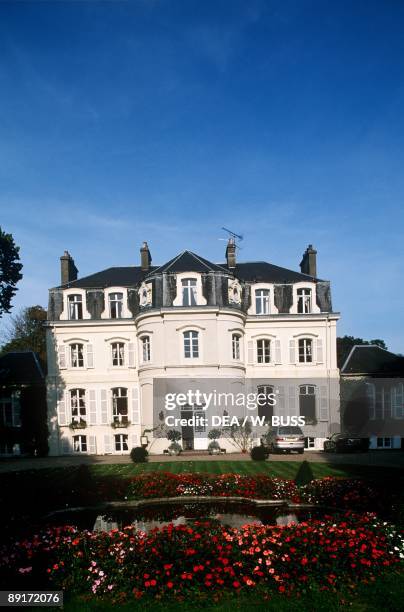 France, Pas-de-Calais, Hesdin-l'Abbe, 18th century castle of Hesdin-l'Abbe