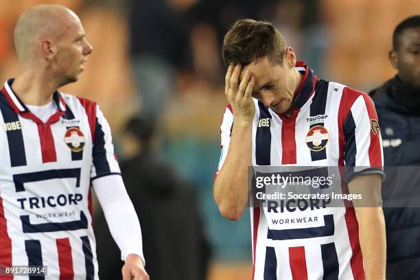 Freek Heerkens of Willem II during the Dutch Eredivisie match between Vitesse v Willem II at the GelreDome on December 13, 2017 in Arnhem Netherlands