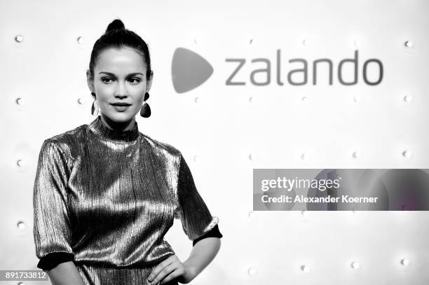 Emilia Schuele attends the Zalando Xmas bash hosted by Alek Wek at Haus Ungarn on December 13, 2017 in Berlin, Germany.