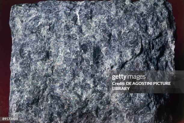 Close-up of anorthosite rock
