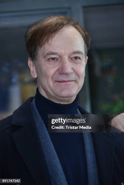 Arnfried Lerche during the photo call at the set of 'Ein starkes Team' on December 13, 2017 in Berlin, Germany.